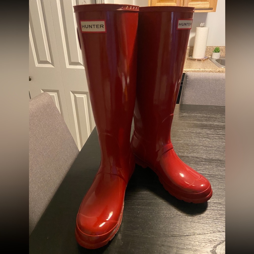 Hunter rain boots